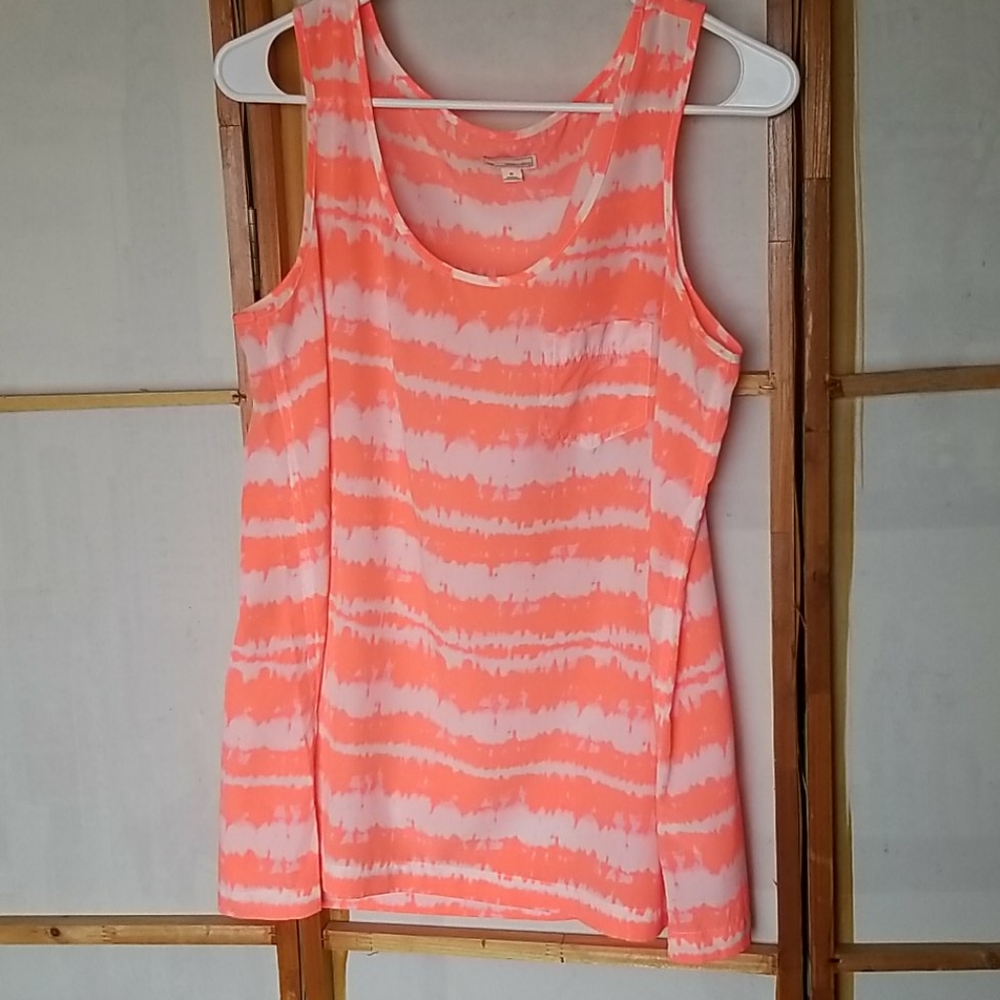 3/$10 Striped Tank Top size Medium